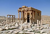   Temple de Baalshamin à Palmyre, Syrie