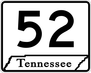 <span class="mw-page-title-main">Tennessee State Route 52</span> State highway in Tennessee, United States