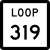 Texas Loop 319.svg