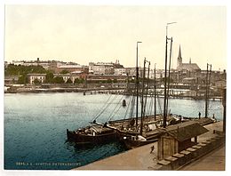 Il porto di Stettino tra il 1890 e il 1900