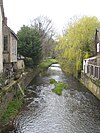 The River Strat in Stratton - geograph.org.uk - 1801257.jpg