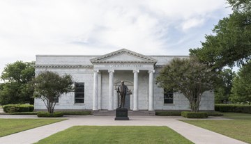 The Sam Rayburn Library and Museum in Bonham, Texas