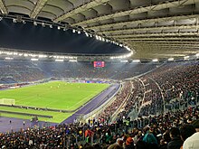 The Stadio Olimpico during a match between AS Roma and Sampdoria.jpg