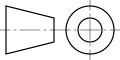 Symbol used in technical drawing[b]