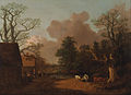 «Пейзаж с дояркой» (1754-1756)
