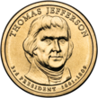 Thomas Jefferson Presidential $1 Coin obverse.png