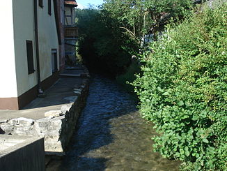 The Thosbach in Wannbach