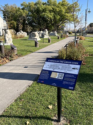 <span class="mw-page-title-main">Garden of the Greek Gods</span> Collection of sculptures in Toronto, Ontario, Canada