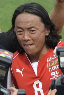 Tsuyoshi Kitazawa Japan Italy legend match.jpg