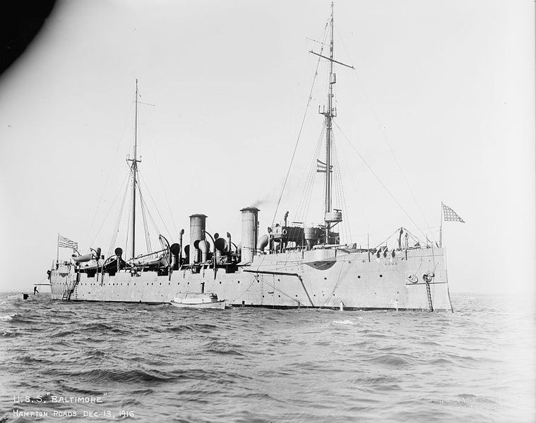 File:U.S.S. Baltimore, Hampton Roads.jpg