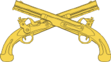 US Military Police Corps Branch Insignia bearing crossed Model 1805s USAMPC-Branch-Insignia.png