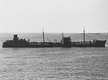 USS Housatonic (AO-35) at anchor in early 1942 (80-G-K-430).jpg