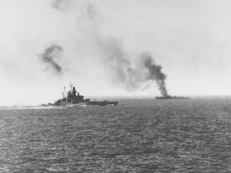 File:USS Tennessee and USS Zellars off Okinawa.tif