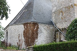 Abside de l'église.