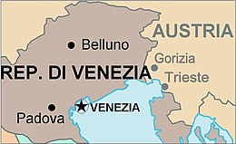 Contesa da Venezia e dall'Austria, alla fine del XV secolo Gorizia passò definitivamente alla casa degli Asburgo d'Austria