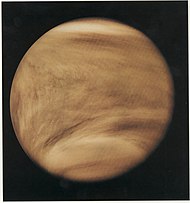 An image of Venus in ultraviolet light by the Pioneer Venus Orbiter