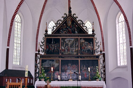 Altar der Kirche Victorbur