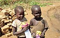 Volunteers rebuilt this family's home in Kumi, Uganda in July 2015.