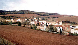 Skyline of Villarejo (La Rioja)