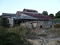 Vista da fábrica das minas de Paredes de traseira