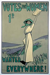 Womens suffrage in the United Kingdom Movement to gain women the right to vote