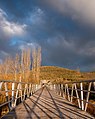 * Nomination Ullibarri Reservoir Loop Trail, near the concrete dam. Álava, Basque Country, Spain --Basotxerri 20:02, 28 January 2018 (UTC) * Promotion Good quality. --Hans-Jürgen Neubert 20:11, 28 January 2018 (UTC)