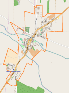 Mapa lokalizacyjna Wąsosza