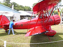 A new 2006 model WACO Classic Aircraft YMF-F5C at Sun 'n Fun 2006 WACO CLASSIC AIRCRAFT YMF-F5C N119SW 03.JPG