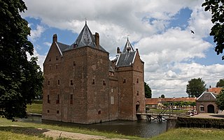 Poederoijen Village in Gelderland, Netherlands