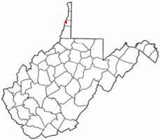 Location of Clearview, West Virginia