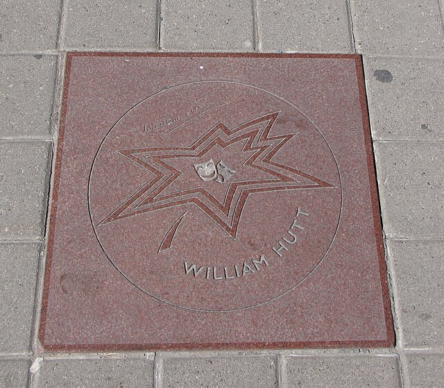 Hutt's star on Canada's Walk of Fame