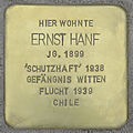 Witten stumbling block Ernst Hanf.jpg