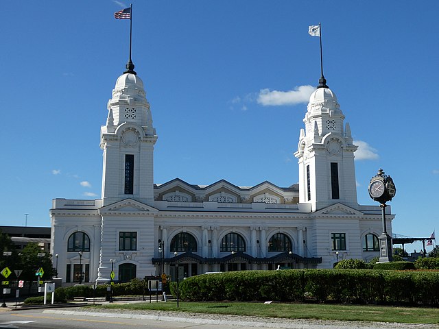 Worcester Union Station in September 2022