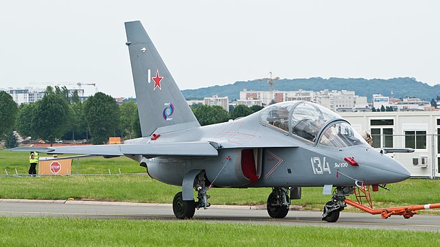 Russian Air Force Yakovlev Yak-130 at Paris Air Show 2013