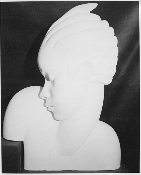 File:"A Decorative Head" - NARA - 559036.jpg