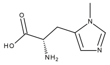 (2S)-2-amino-3-(3-methylimidazol-4-yl)propanoic acid.svg