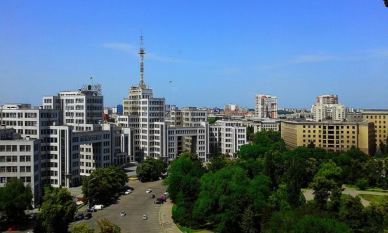 File:(44) PANORAMIC VIEW ON DOWNTOWN IN CITY OF KHARKIV STATE OF UKRAINE PHOTOGRAPH BY VIKTOR O LEDENYOV 20160621.jpg