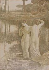 René Ménard, Deux nymphes au bain