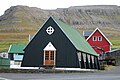 Bønhúsið í Ørðavík, vígt í 1966.