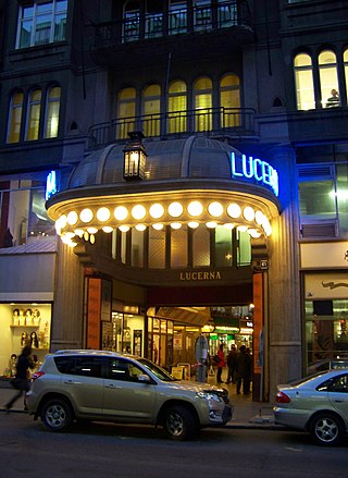 <span class="mw-page-title-main">Lucerna Music Bar</span> Music club in Prague, Czechia