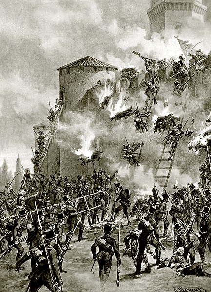A. Sharlmann "Battle of Ganja" during the Russo-Persian War (1804–1813)