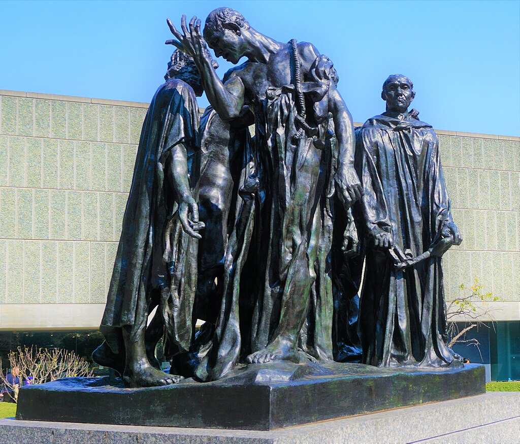 “The Burghers of Calais” by Auguste Rodin