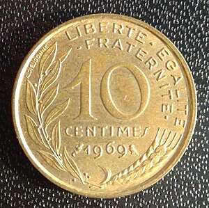 10 Centimes (1969) - Vorderseite.jpg