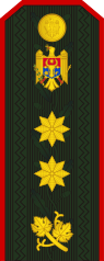General de divizie[21](Moldovan Ground Forces)