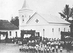 Catholic ceremony in Timor in 1940.