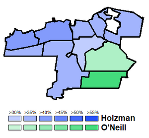 1994 Ottawa mayoral election results by ward.png