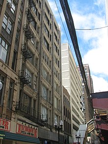 The McClurg Building in Chicago, Illinois, company headquarters after 1899. Designed by Holabird & Roche, it is now listed on the National Register of Historic Places. 20080703 McClurg Building.JPG