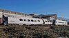 The recovered cars from the 2009 Rudine derailment at Solin terminal in 2012