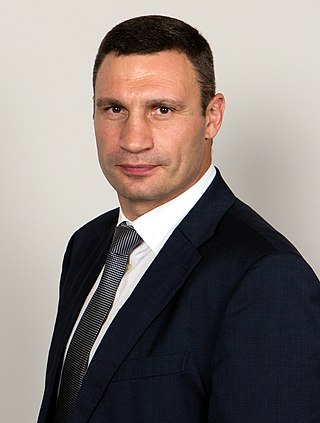 <span class="mw-page-title-main">Vitali Klitschko</span> Ukrainian politician and boxer (born 1971)