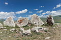 Prehistoryczny kompleks megalityczny Zorac Karer. Prowincja Sjunik, Armenia.